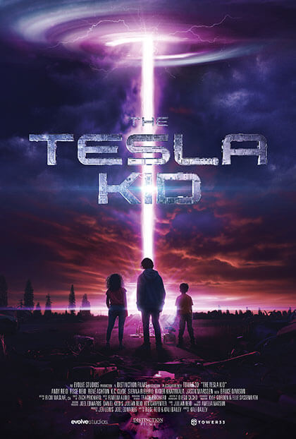 Official The Tesla Kid movie poster image